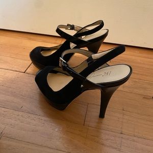 Size 6 suede stilettos
